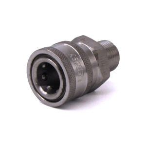 Quick Coupler, 3/8″ MPT 6000 PSI Stainless Steel Legacy