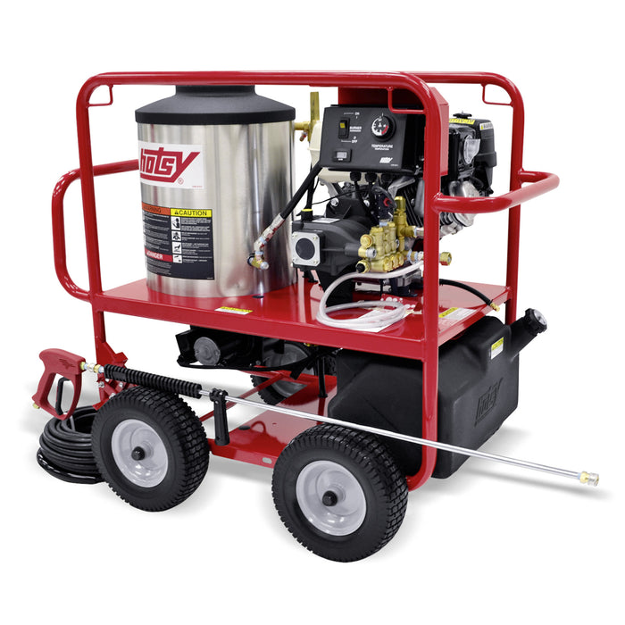 Hotsy Hot Water Gasoline - Portable - ROLL CAGE SERIES