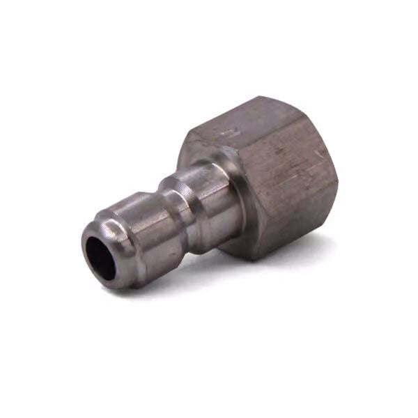 Quick Coupler Nipple, 1/4″ FPT 6000 PSI Stainless Steel